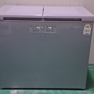 1572 딤채 221L 뚜껑형김치냉장고(그레이)
