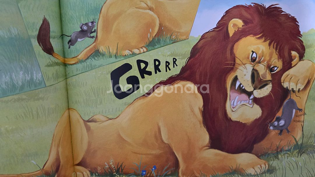 5월5일 The Lion and The Mouse--2