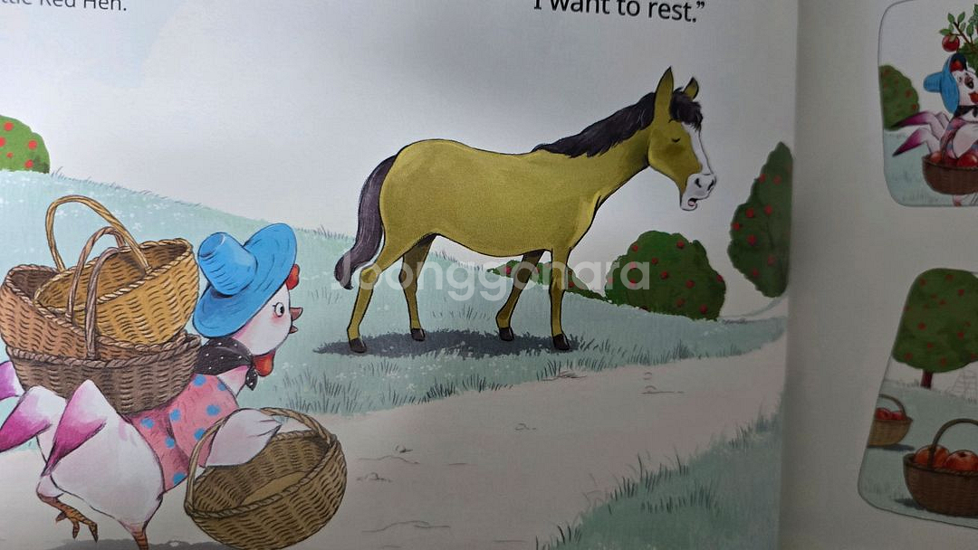 Little Red Hen and The Apple--2