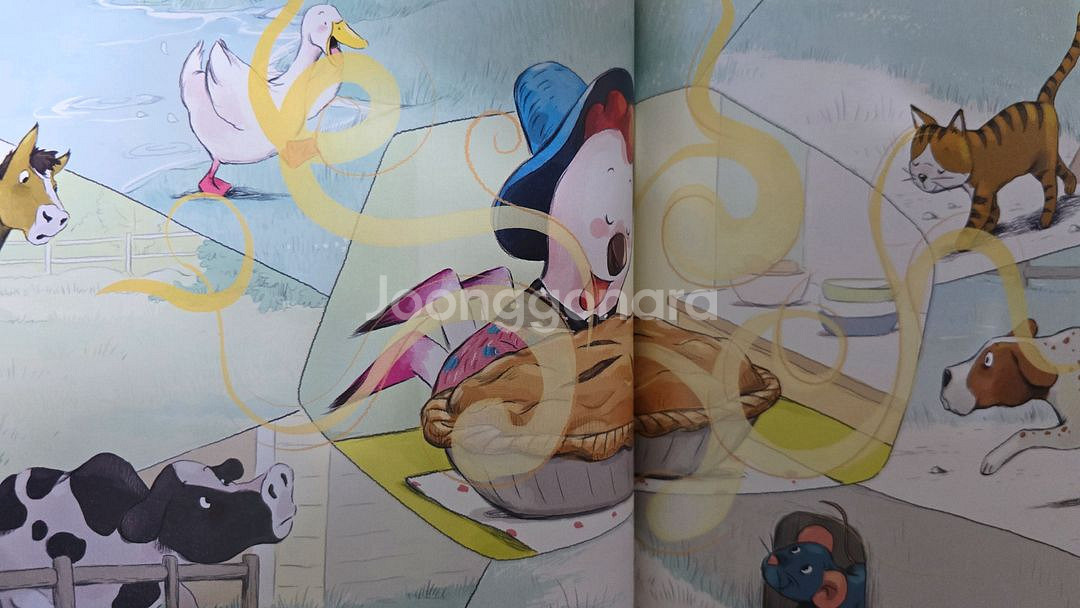 Little Red Hen and The Apple--5