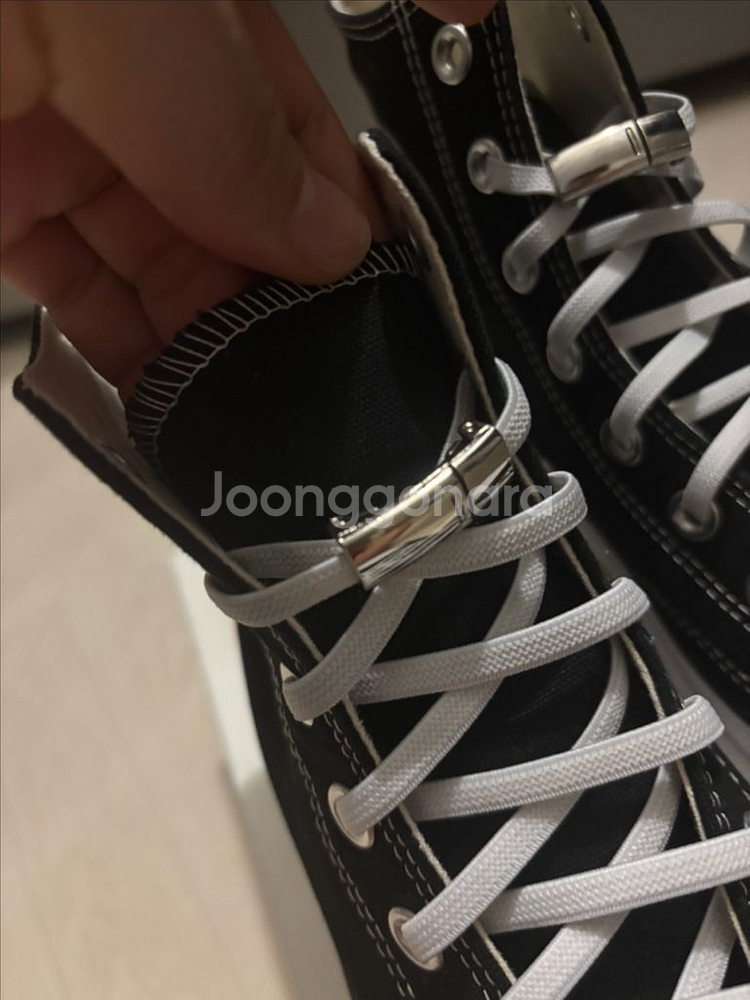 컨버스 런스타 하이크블랙255--4