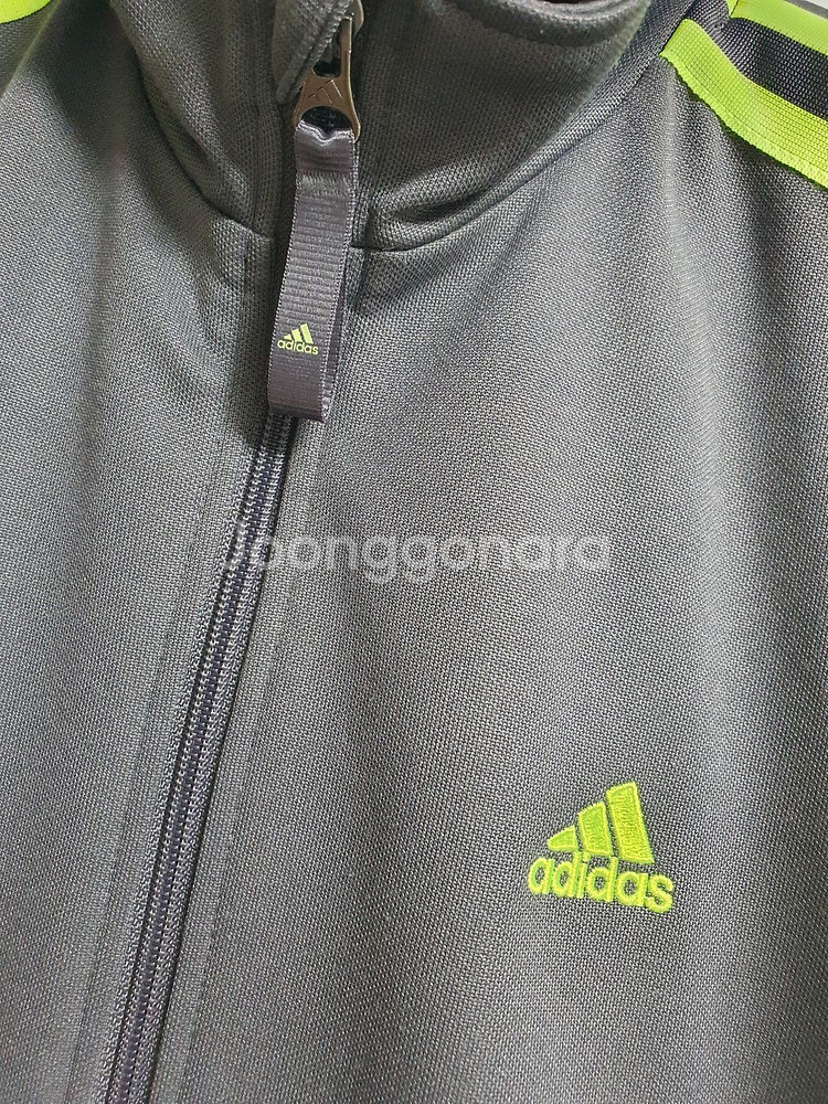 무료배송 아디다스 져지 그래이 형광그린 90--2