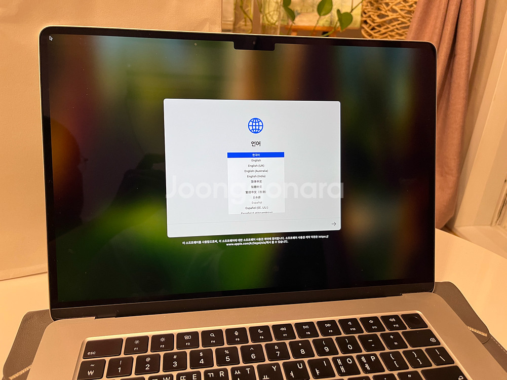 맥북 에어 15 M3 실버 16gb / 256g--3