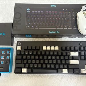 로지텍 유선 게이밍 키보드 G7 Pro + 마우스