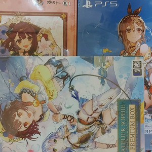 (미개봉/특택포)PS4/5아틀리에 프리미엄 3종팝니다!