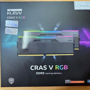 클레브 CRAS V 6000 CL30 32GB 튜닝램