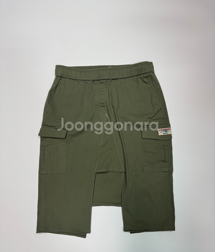 여성 지프 JEEP 23년도 카고 밴딩 치마 28--0