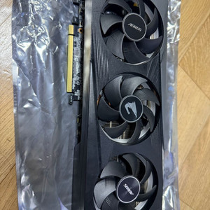 그래픽카드 aorus 3팬 rtx3060 고장? 팝니다