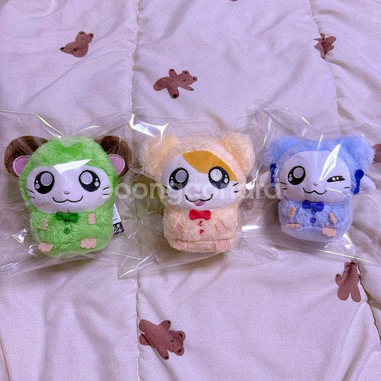 (새상품) 방가방가 햄토리 파자마 인형 반다이 애니굿즈--0