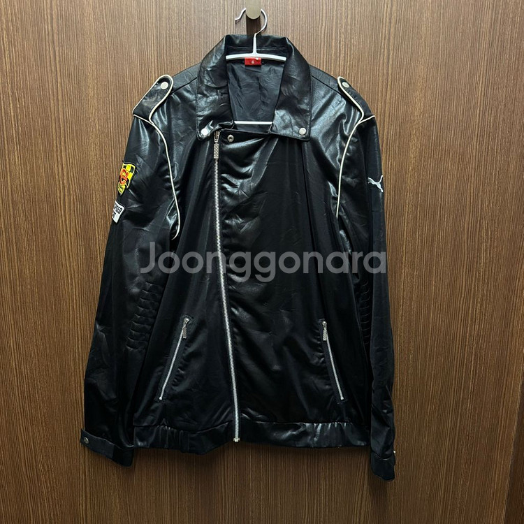 퓨마 푸마 레이싱 레더 자켓 XL--0