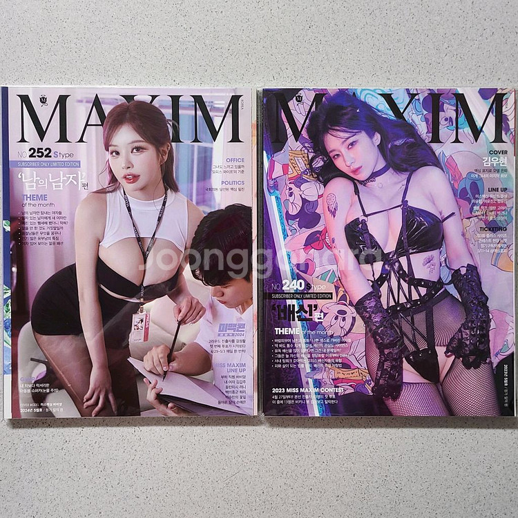 맥심 MAXIM 잡지 S타입--1