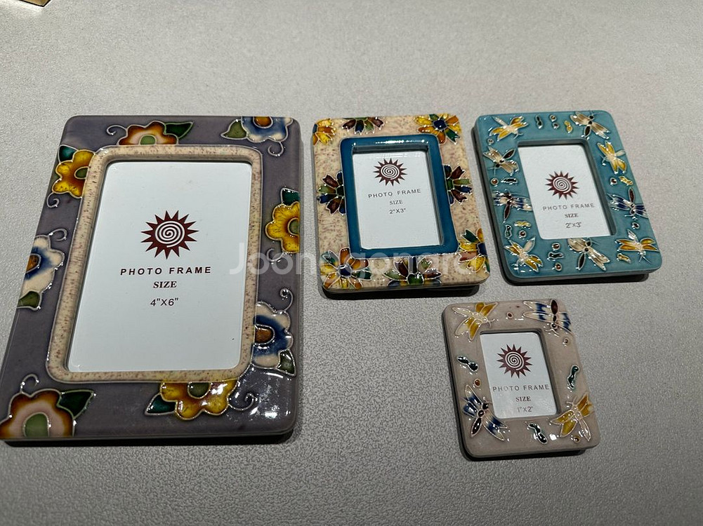 유리 액자 세트--0