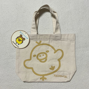 키이로이토리 캔버스 미니 토트백