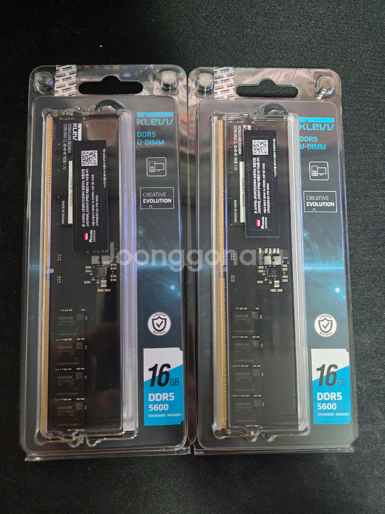 KLEVV DDR5 5600 16GB 램 x2 (32g--0