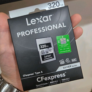 렉사 CFexpress Type A Silver 320
