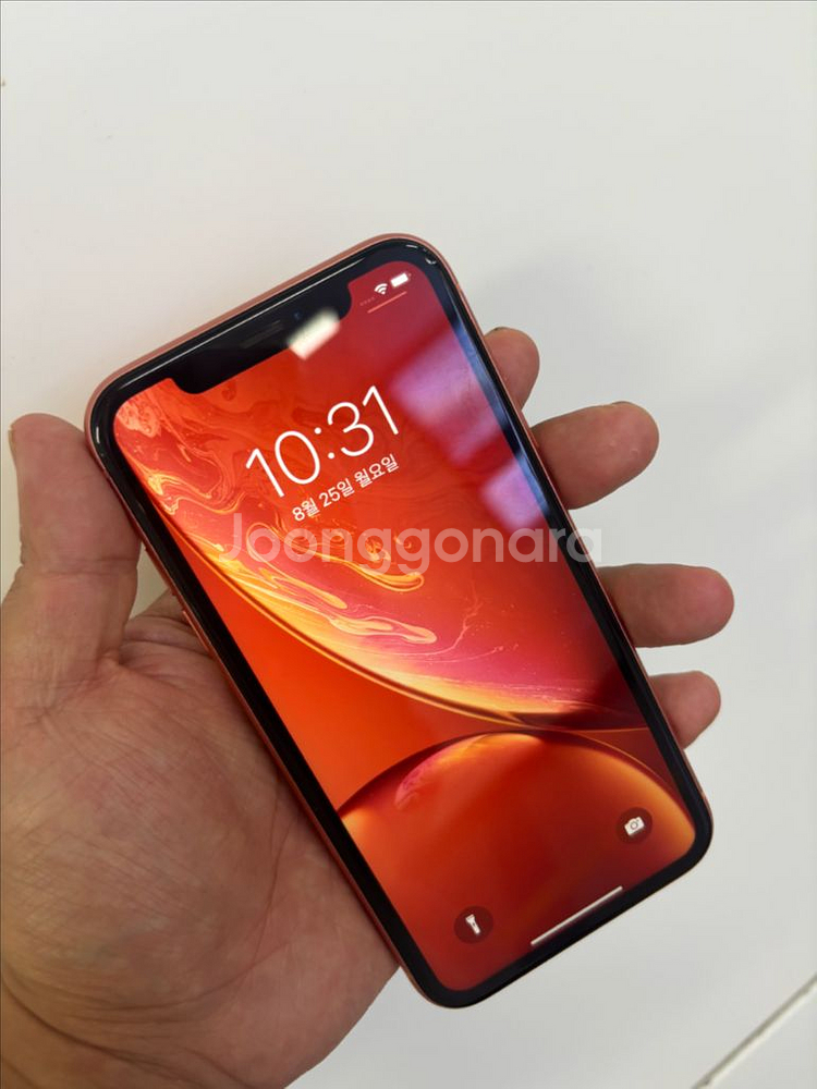 아이폰xr128기가 코랄--0
