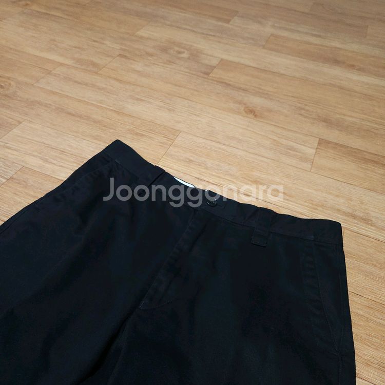 일본판 유니클로 와이드핏 치노팬츠 블랙 82cm(85)--1