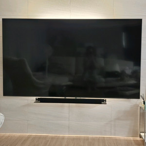 삼성 QLED 85인치 티비 + HW-B450 사운드바