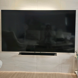 삼성 QLED 85인치 티비 + HW-B450 사운드바