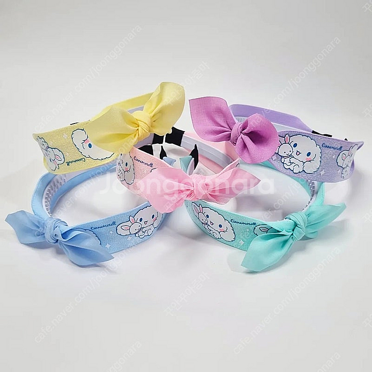 여아 산리오 시나모롤 머리띠 새상품 몇가지--4