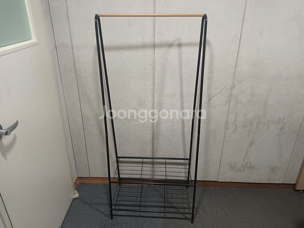 오늘의집 철제 2단 선반 행거 (66x38x15)--0