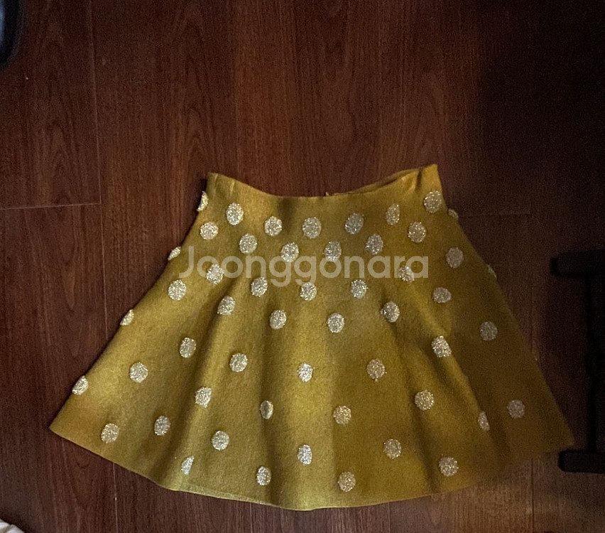 럭키슈에트 도트 스커트--0
