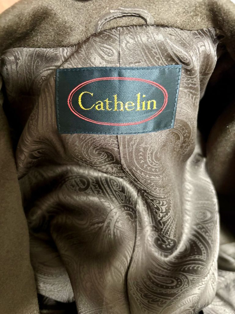 캐시미어 브라운롱코트(캐시미어100%실크100%)--3