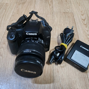 캐논 1000D바디및 18-55mm IS II 번들렌
