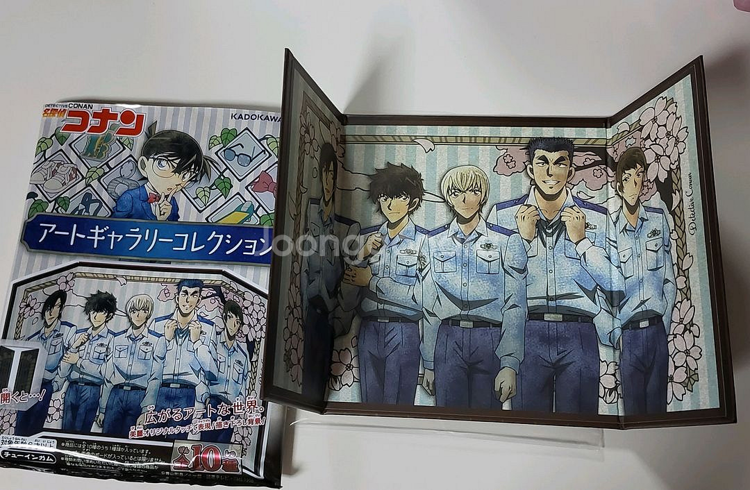 명탐정코난 경찰동기조 굿즈 세트 용산 팝업 tcg 외--3
