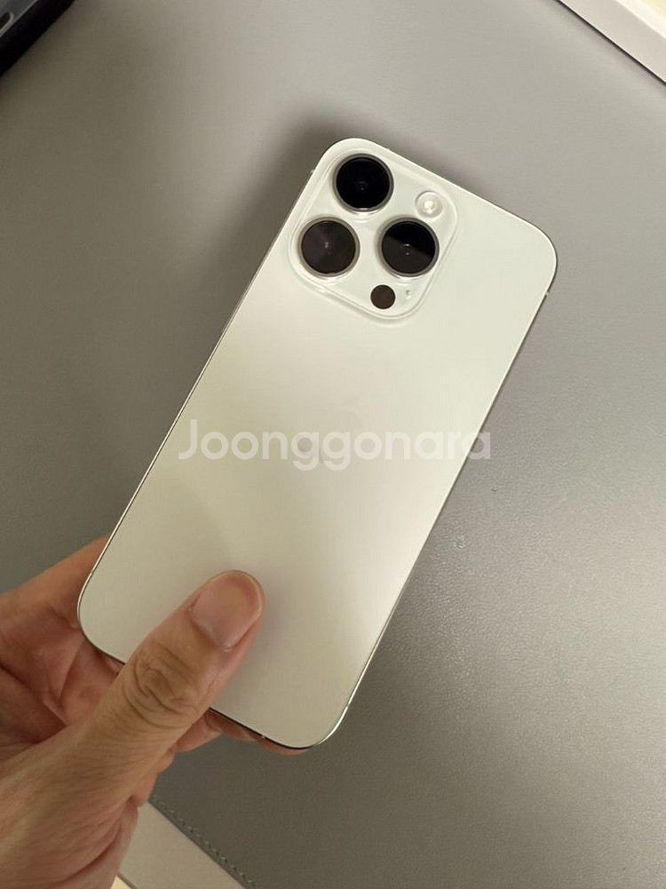 아이폰15프로 128gb 화이트--0