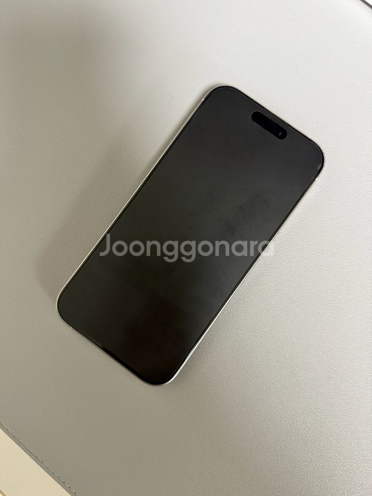 아이폰15프로 128gb 화이트--2