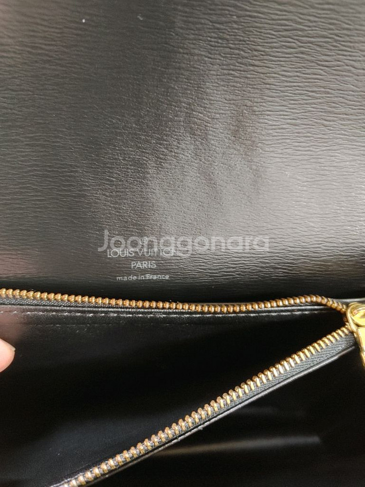 정품 클래식 루이비통 구형 에삐 도핀백 빈티지 숄더백--8