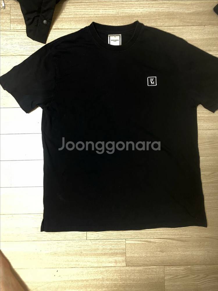 우영미 백로고 반팔티 50--0