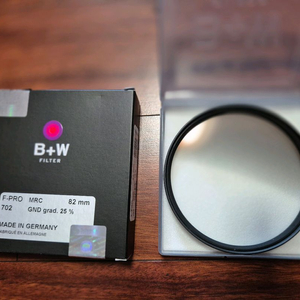 B+W 82mm 702 GND grad nd 25