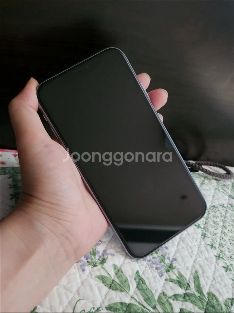아이폰 11 퍼플 128GB A급--7