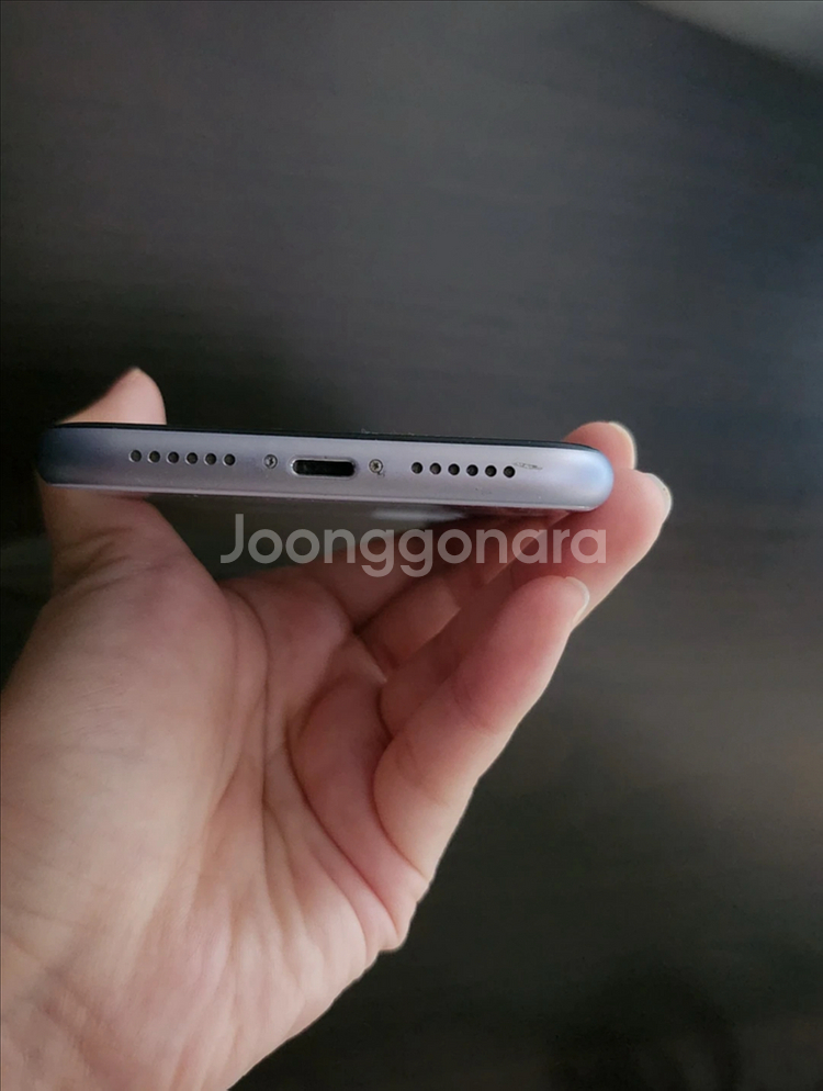 아이폰 11 퍼플 128GB A급--9