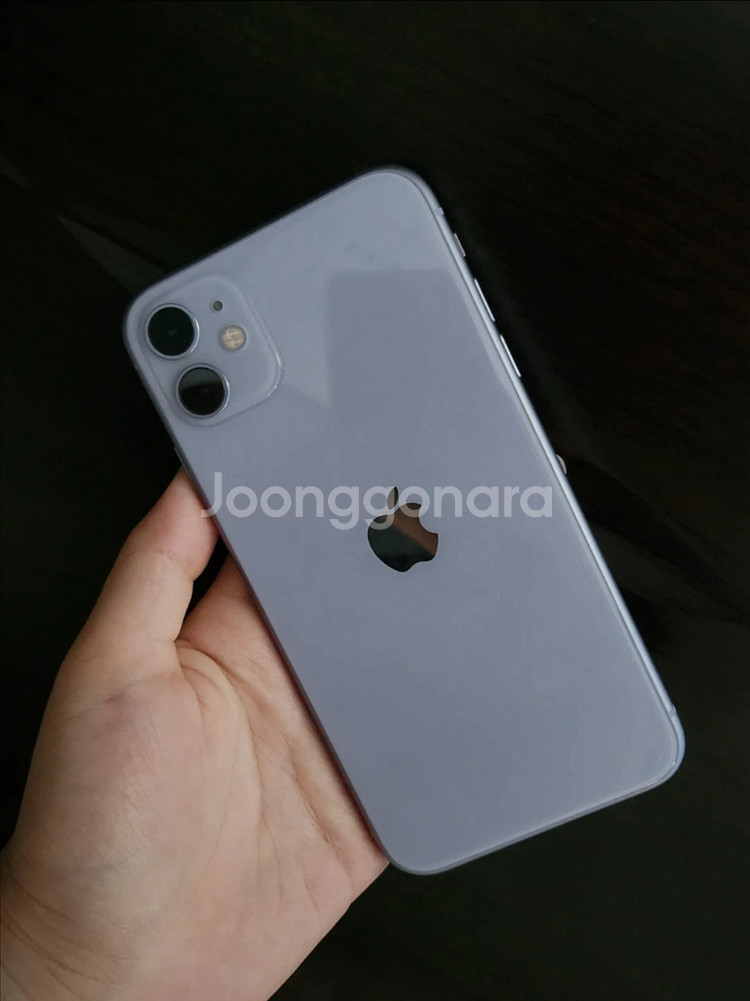 아이폰 11 퍼플 128GB A급--11