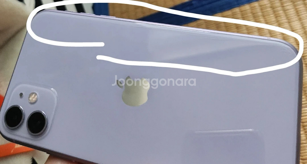 아이폰 11 퍼플 128GB A급--12