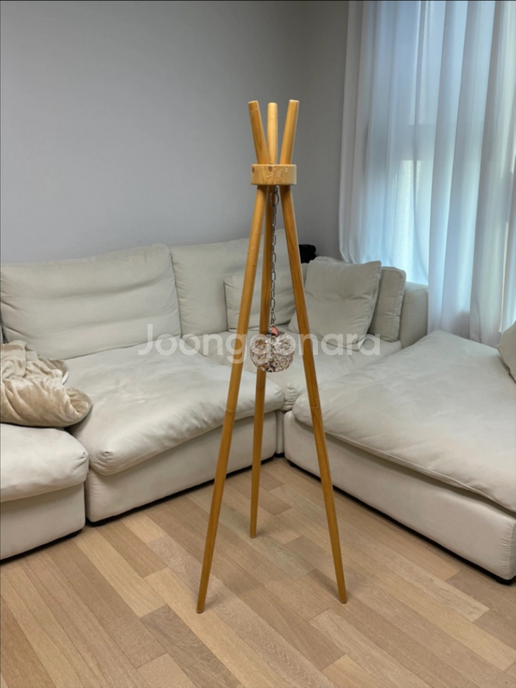 감성 캠핑용품 랜턴걸이 삼발이 거치대--2