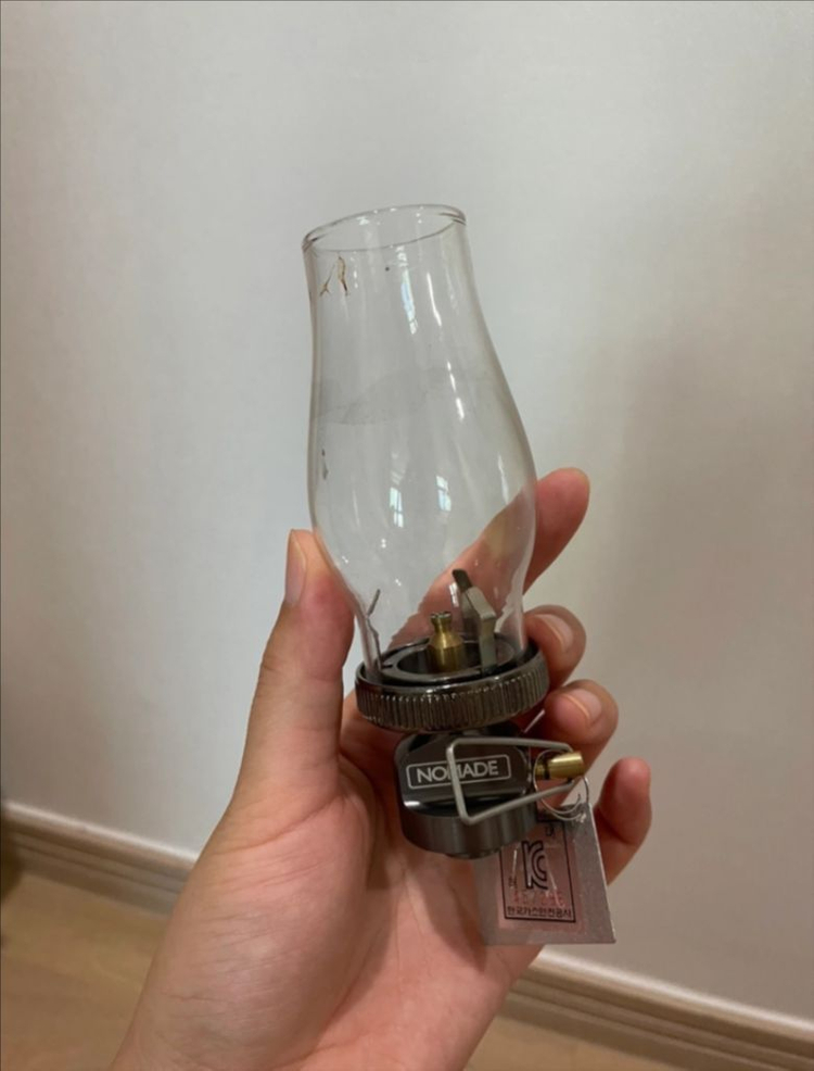 노마드 이소가스 호롱불 루미에르 캠핑랜턴 감성용품 이미지