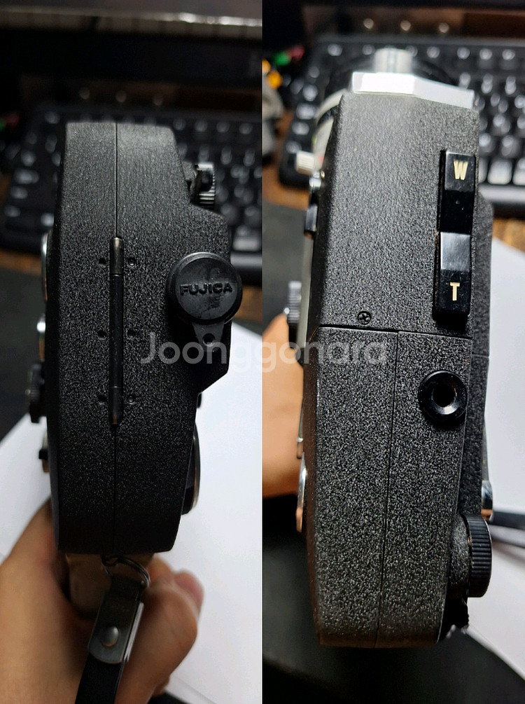 하자품/빈티지 필름 무비카메라/후지카 싱글8 Z450--8