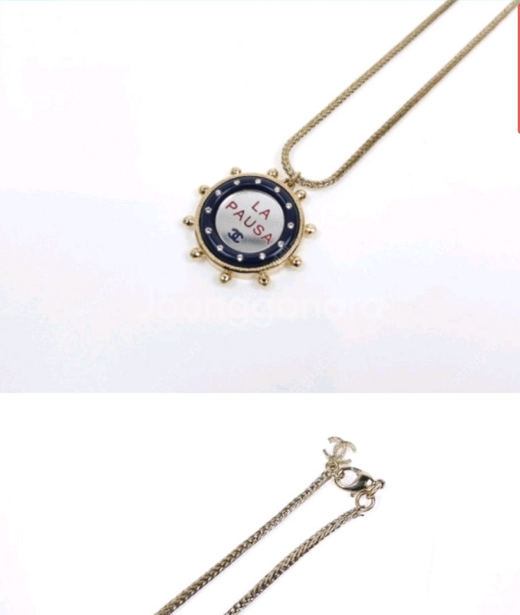 Chanel LA PAUSA 크루즈 목걸이정품--3