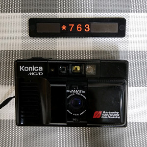 코니카 MG-D 데이터백 필름카메라