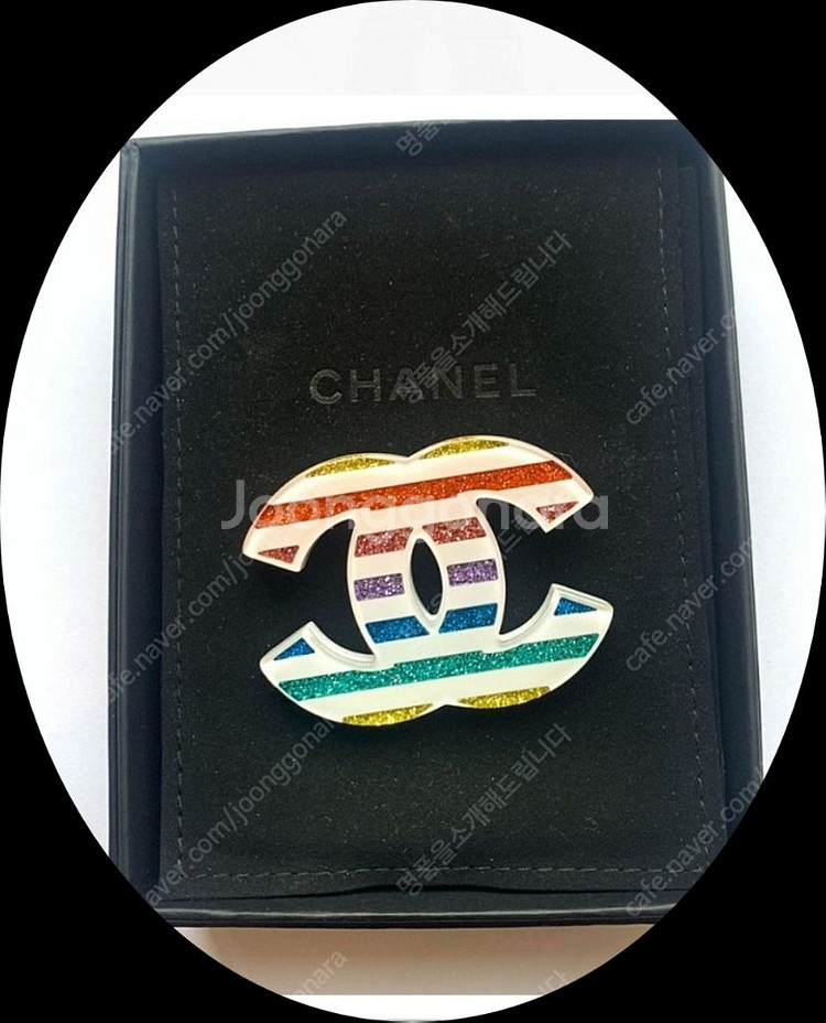 Chanel Rain Bow Brooch 정품--3