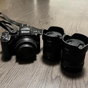 니콘 z50ii 16-50킷 빌트록스 25mm 35mm