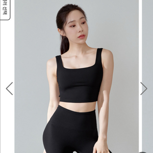 젝시믹스 젤라 인텐션 스퀘어 브라탑 블랙 S,M