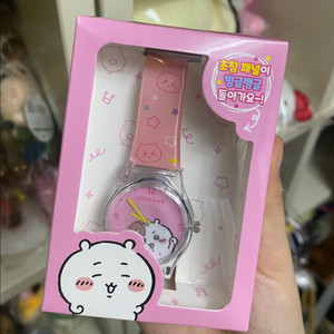 먼작귀 치이카와 빙글뱅글 무빙워치 캐릭터 손목 시계