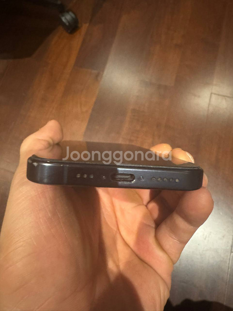 아이폰15프로 블루티타늄 256G 듀얼유심 판매합니다--4