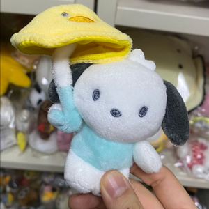 산리오) 포차코 레인 우산 인형 키링