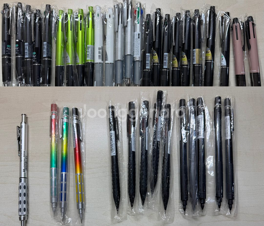 정리합니다. 필기구 떨이합니다. 샤프 볼펜--0